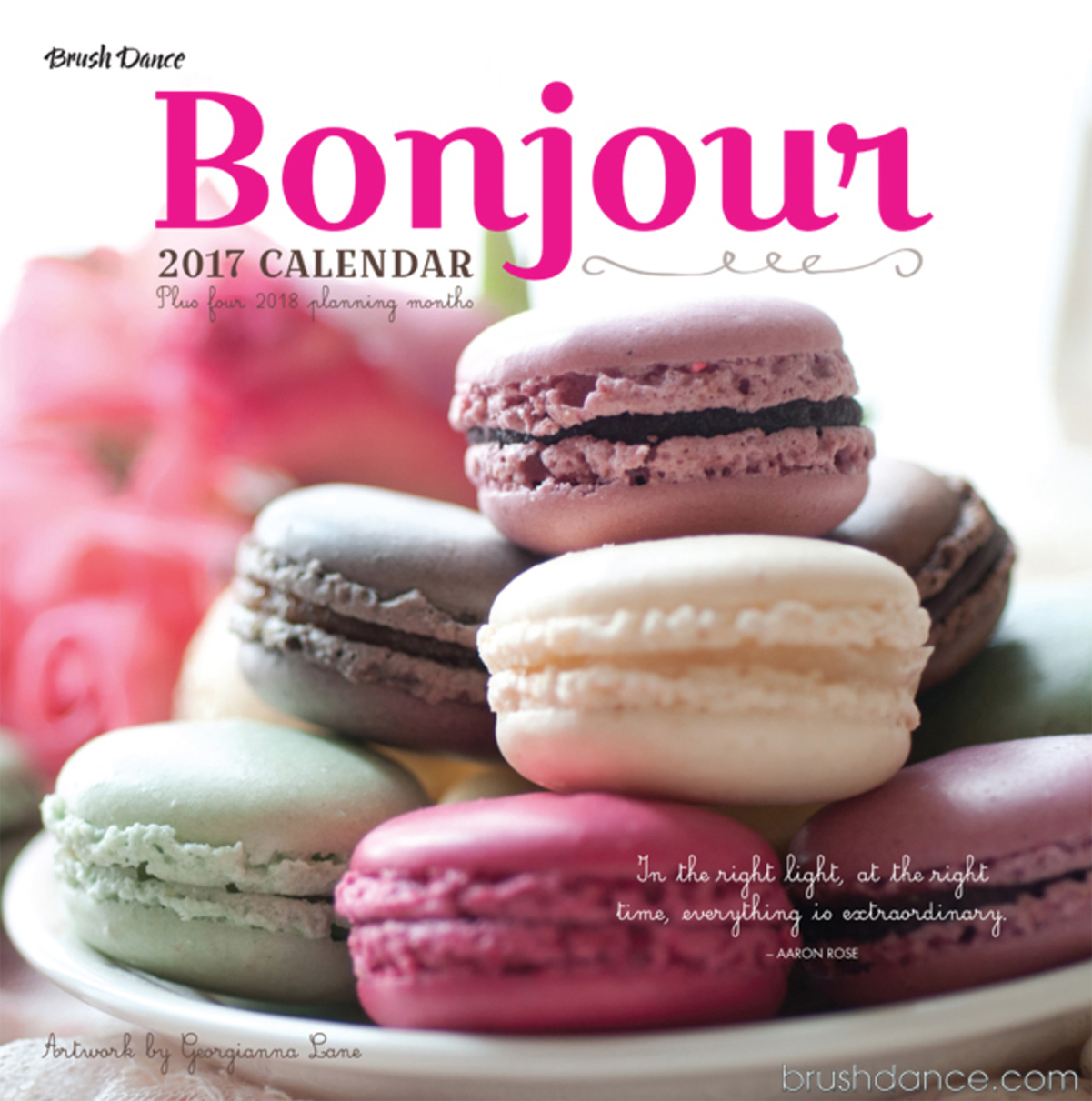 Bonjour 2017 Calendar by Georgianna Lane