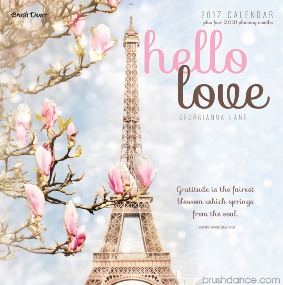 Hello Love 2017 Calendar by Georgianna Lane