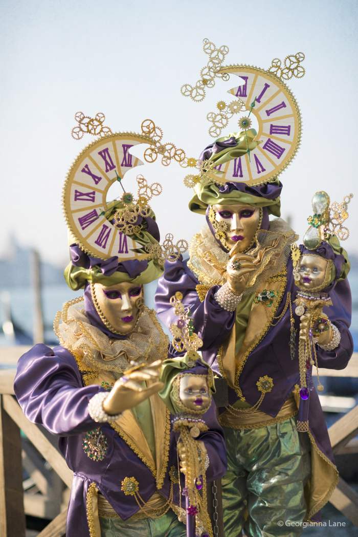 Carnival Costume, Venice, Italy, by Georgianna Lane