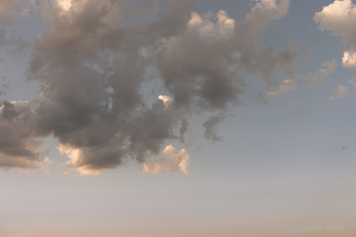 Clouds over Anvers by Georgianna Lane