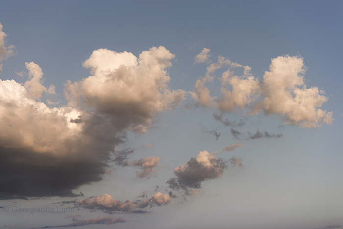 Clouds over Anvers by Georgianna Lane