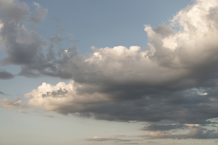 Clouds over Anvers by Georgianna Lane