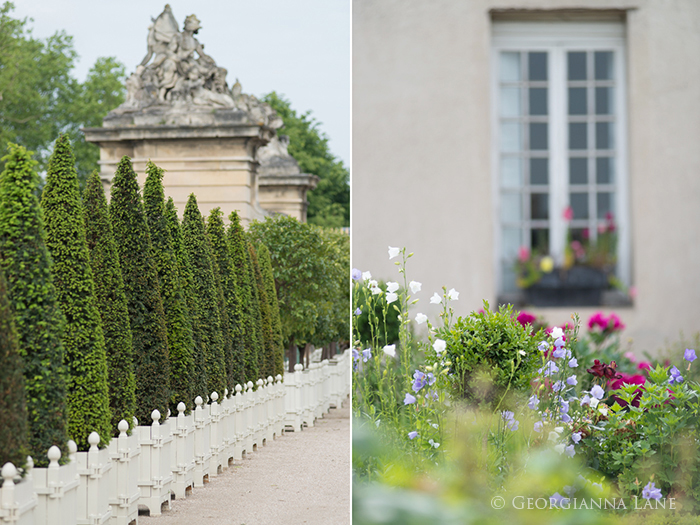 Garden Details, Versailles by Georgianna Lane