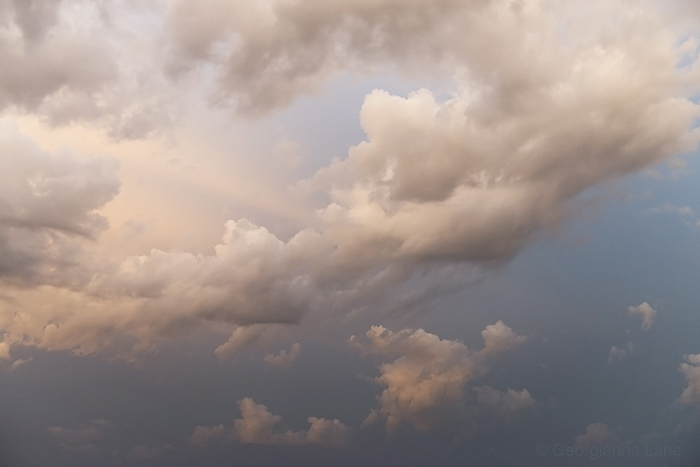 Clouds over Anvers by Georgianna Lane