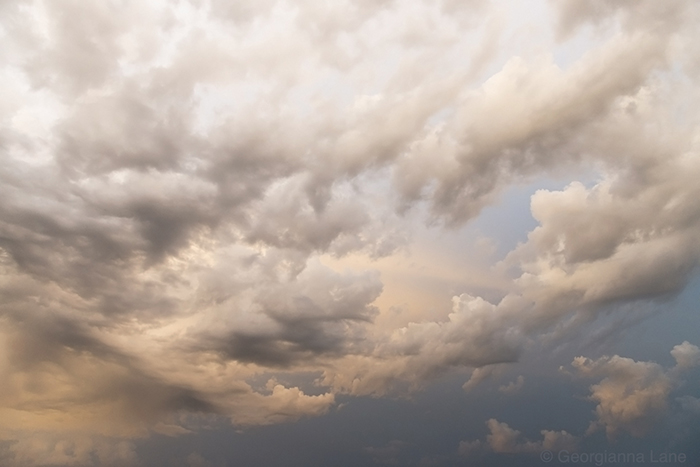 Clouds over Anvers by Georgianna Lane