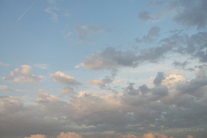 Clouds over Anvers by Georgianna Lane