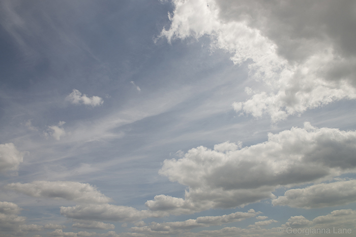 Clouds over Anvers by Georgianna Lane