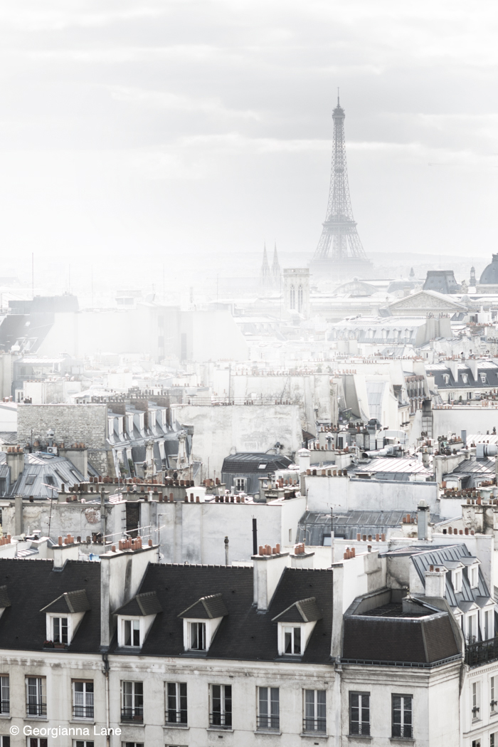 Eiffel Tower, Paris, by Georgianna Lane