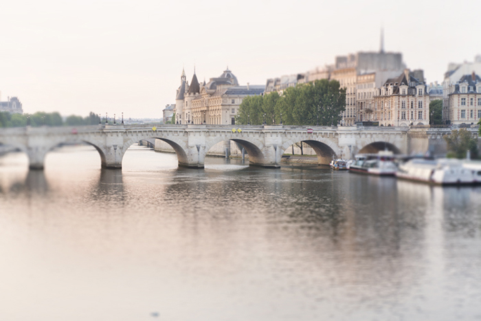 Dawn on the Seine, Paris, by Georgianna Lane