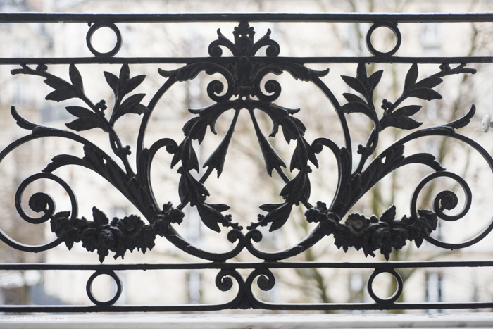 Balcony of a Paris Perfect apartment photographed by Georgianna