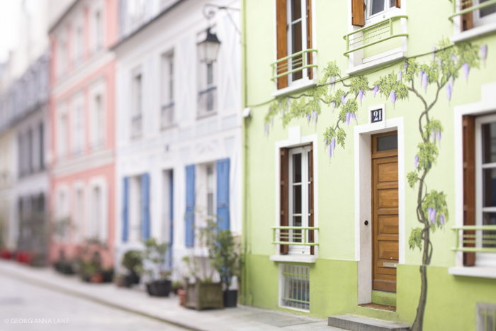 Rue Cremieux, colorful and charming