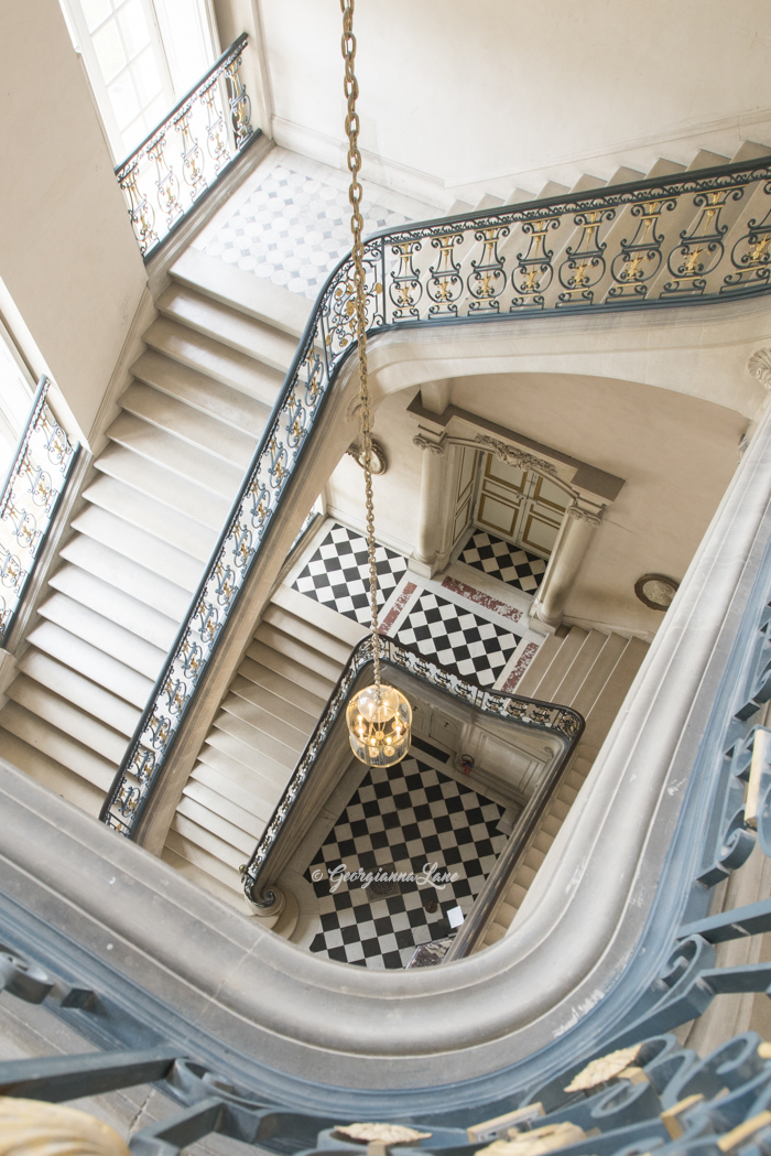 The Questel Staircase, Versailles, by Georgianna Lane