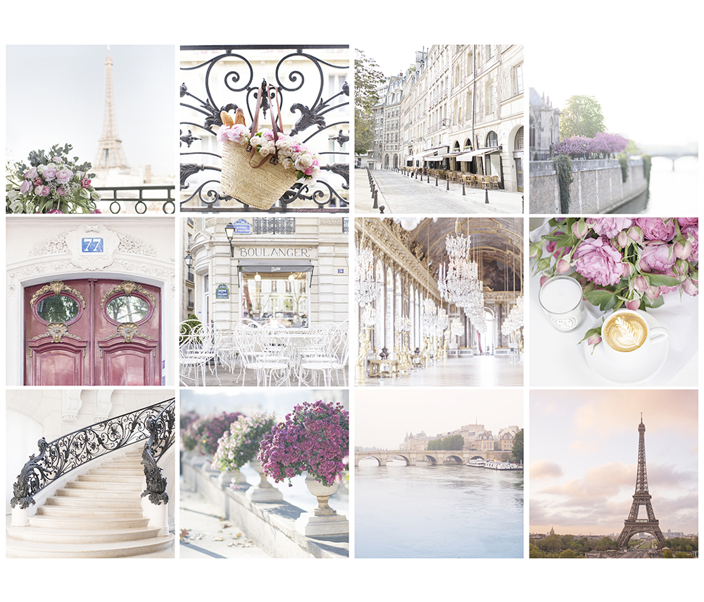 2017 Paris Calendar by Georgianna Lane