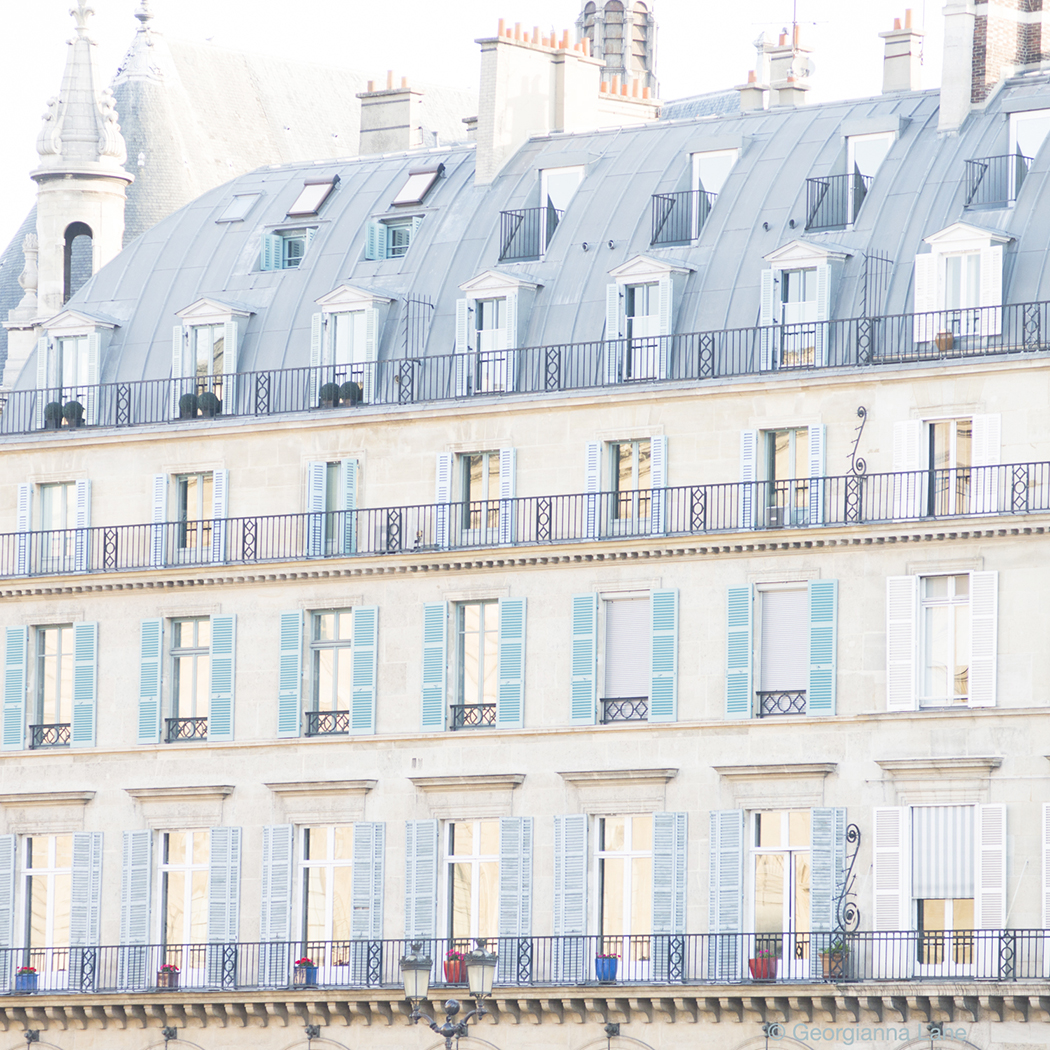 Winter Windows, Paris by Georgianna Lane