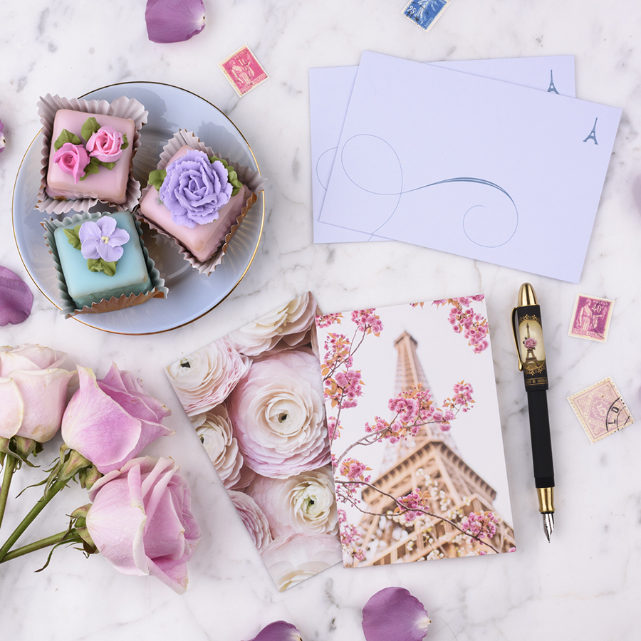 Paris in Bloom Stationery Collection by Georgianna Lane