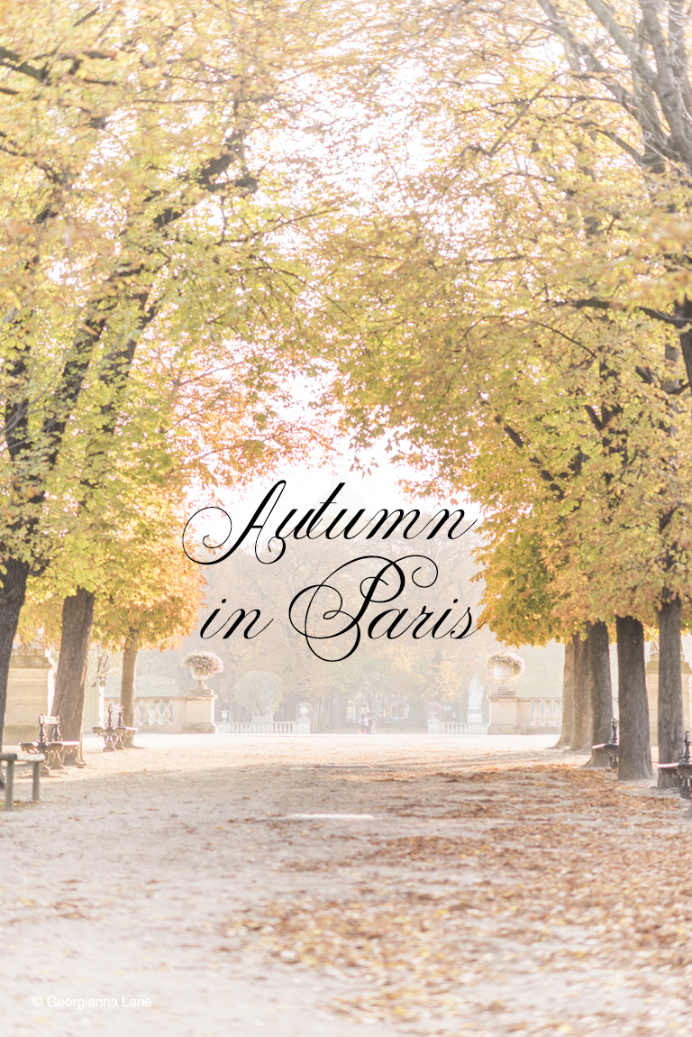 Autumn in Paris by Georgianna Lane