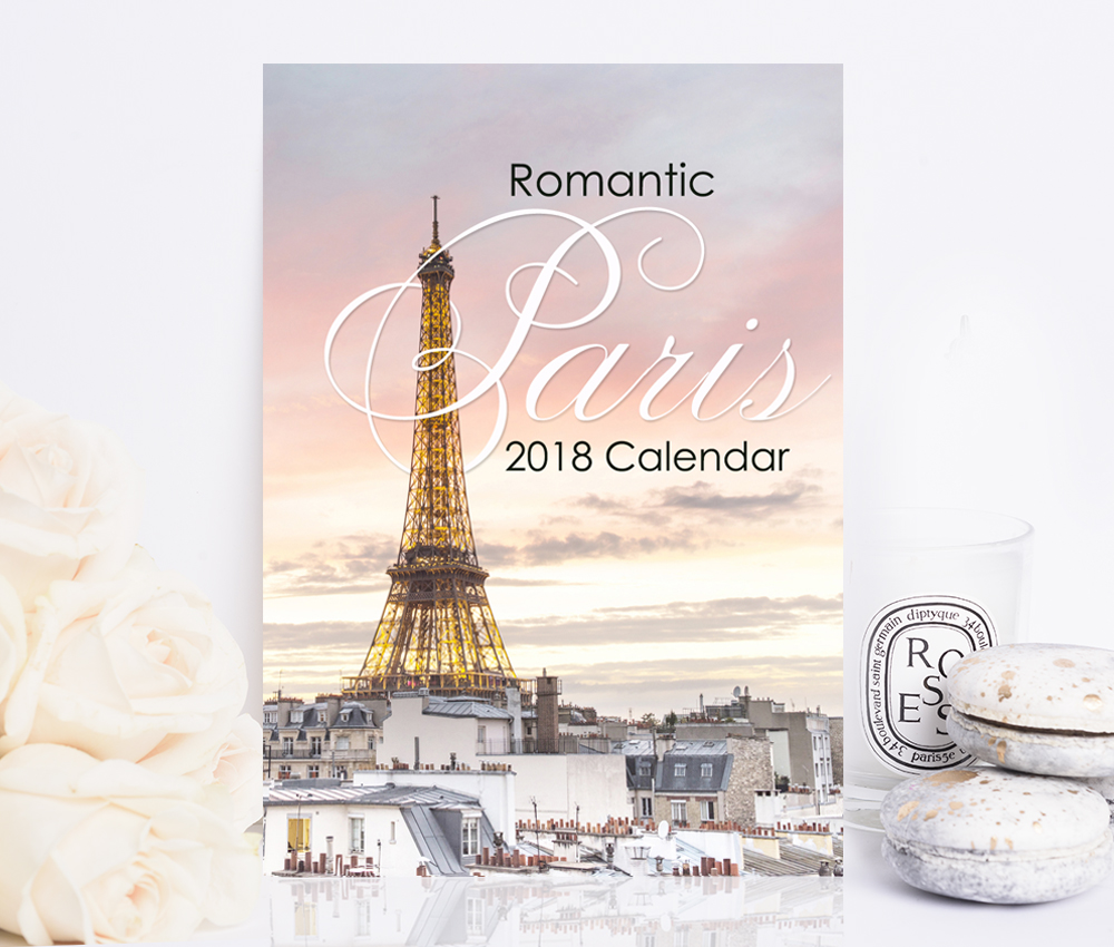 2018 Paris Calendar by Georgianna Lane