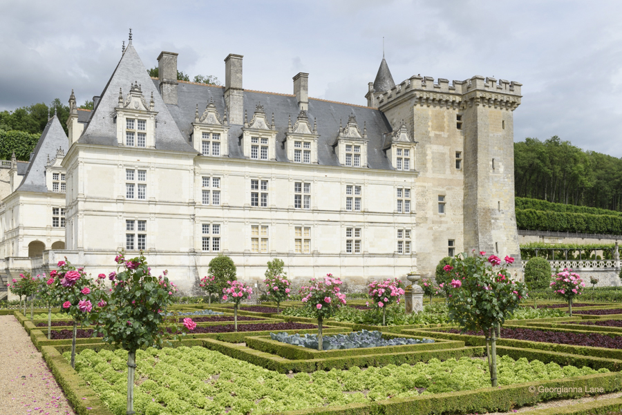 Chateau de Villandry, France, by Georgianna Lane