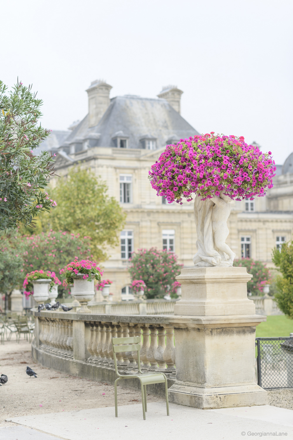 Luxembourg Garden, Paris, by Georgianna Lane