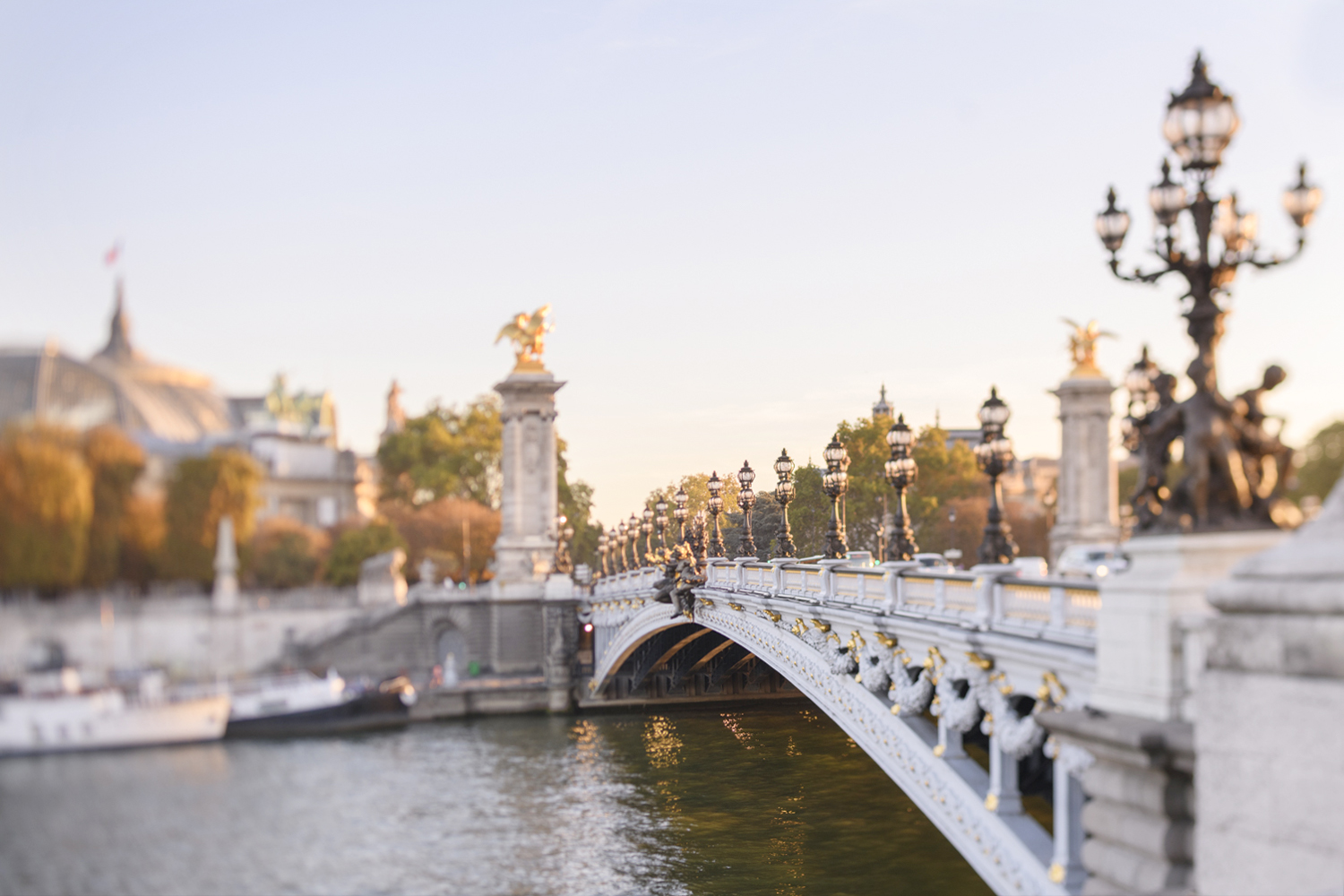 Pont Alexandre III, Paris, in autumn by Georgianna Lane