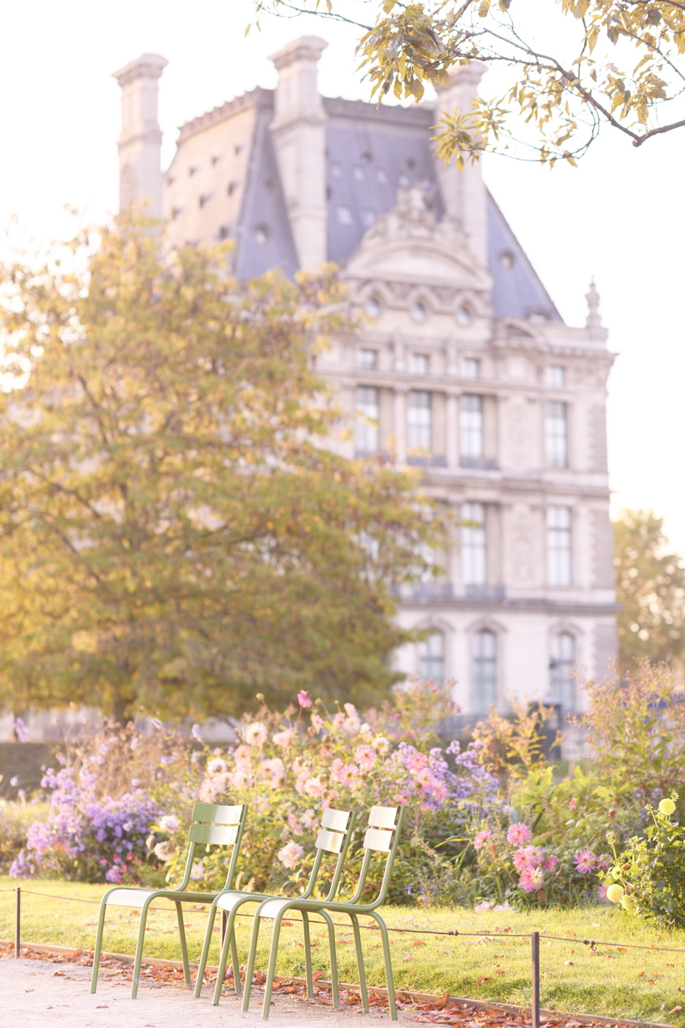 Autumn in the Tuileries, Paris, by Georgianna Lane