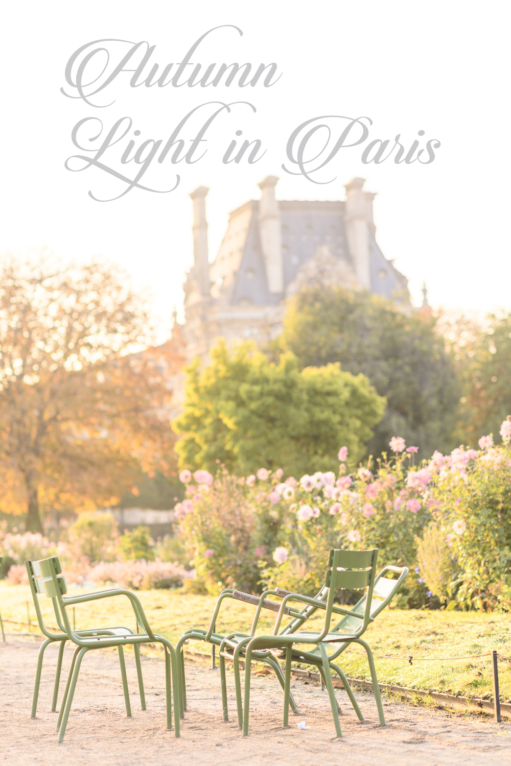 Autumn Light in Paris by Georgianna Lane