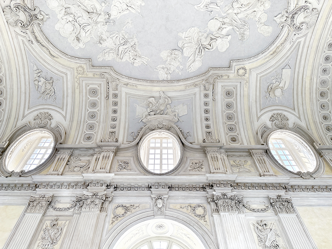 Reggia di Venaria Reale (Royal Palace) near Turin, Italy Stock