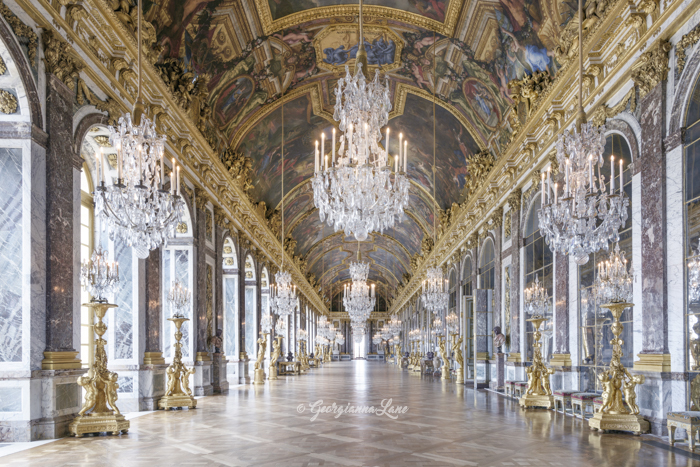 The Hall of Mirrors, Versailles by Georgianna Lane